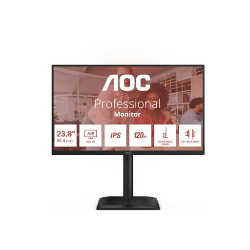 AOC 24E4U 23.8’’ IPS WLED 1920x1080@120Hz 4ms GtG 300cd m/2