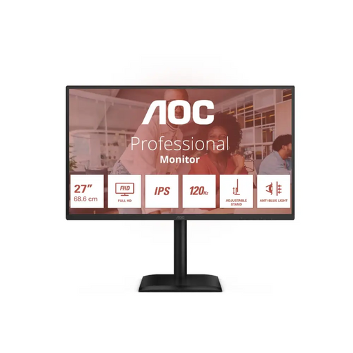 AOC 27E4U 27’’ IPS WLED 1920x1080@120Hz 4ms GtG 300cd m/2