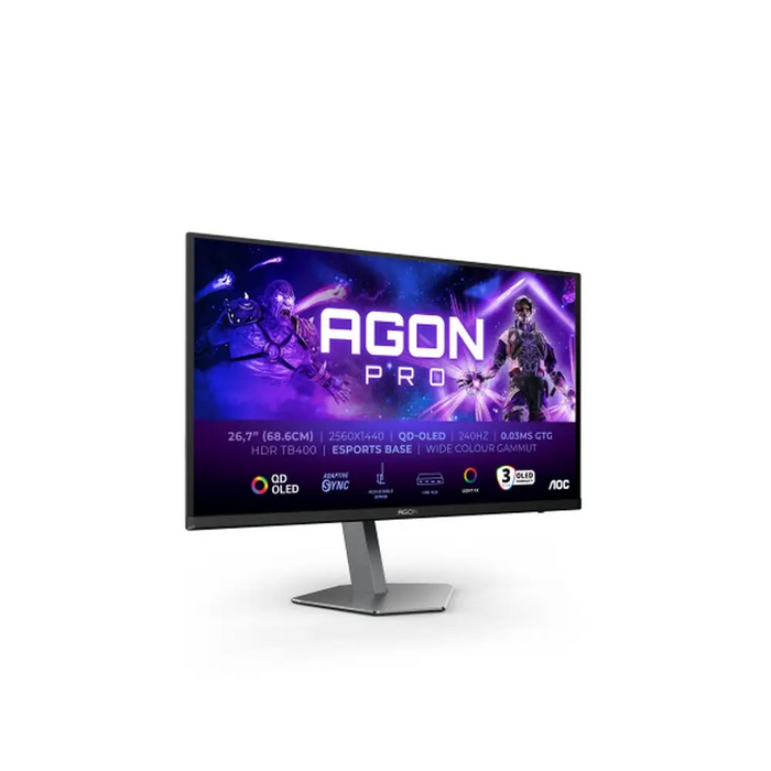 AOC AG276QZD2 26.7’’ QD-OLED 2560x1440@240Hz 0.03GtG 1000cd