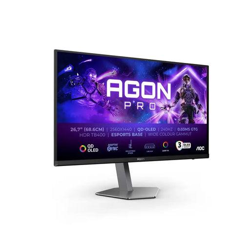 AOC AG276QZD2 26.7’’ QD-OLED 2560x1440@240Hz 0.03GtG 1000cd