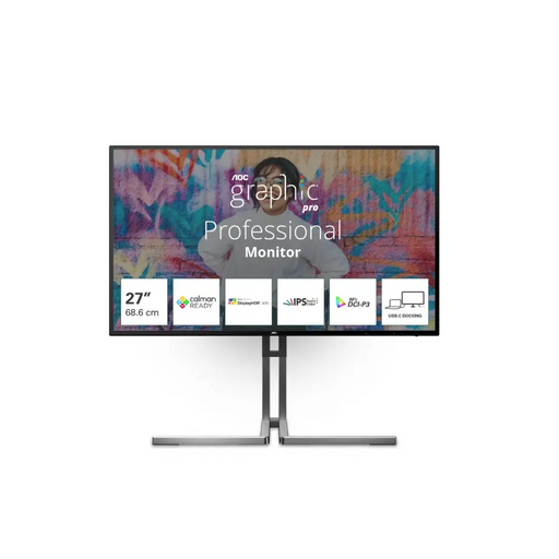 AOC U27U3CV 27’’ Nano IPS WLED 3840x2160@60Hz 4ms GtG 400cd