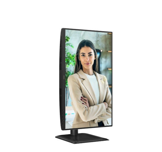 AOC 24P4CV, 23.8" IPS WLED, 1920x1080@120Hz, 4ms GtG, 300cd m/2, 1500:1, 50M:1 DCR, Adaptive Sync, FlickerFree, Anti-Blue Light, 2Wx2, Наклон, Регулиране на височината, Завъртане, Въртене, HDMI, DP, USB хъб, RJ45
