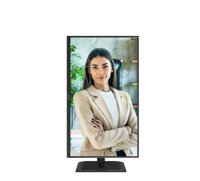AOC 24P4CV, 23.8" IPS WLED, 1920x1080@120Hz, 4ms GtG, 300cd m/2, 1500:1, 50M:1 DCR, Adaptive Sync, FlickerFree, Anti-Blue Light, 2Wx2, Наклон, Регулиране на височината, Завъртане, Въртене, HDMI, DP, USB хъб, RJ45