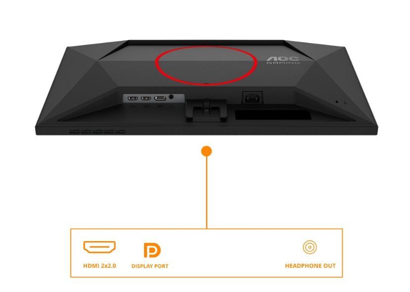 Гейминг монитор AOC - 24G4ZR, 23.8'', FHD, Fast IPS, Anti-Glare