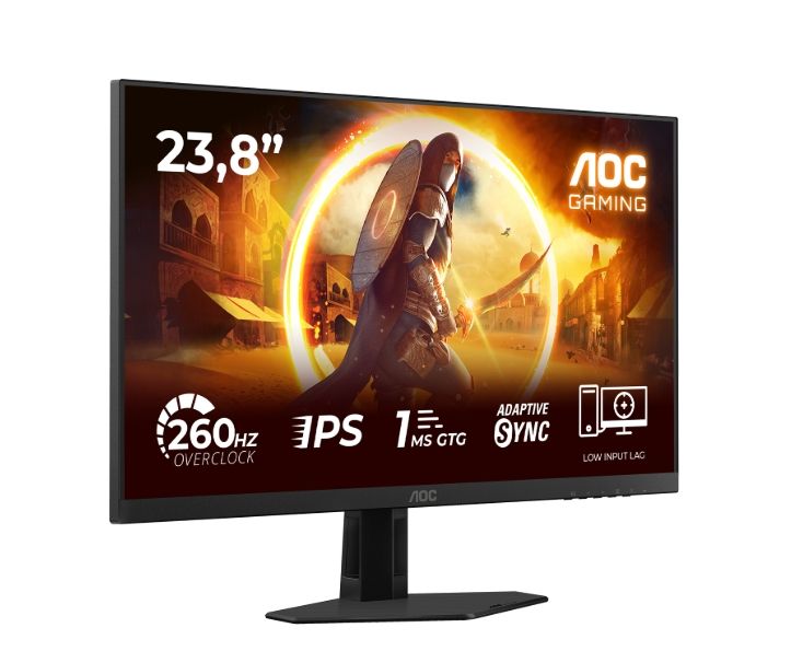 Гейминг монитор AOC - 24G4ZR, 23.8'', FHD, Fast IPS, Anti-Glare