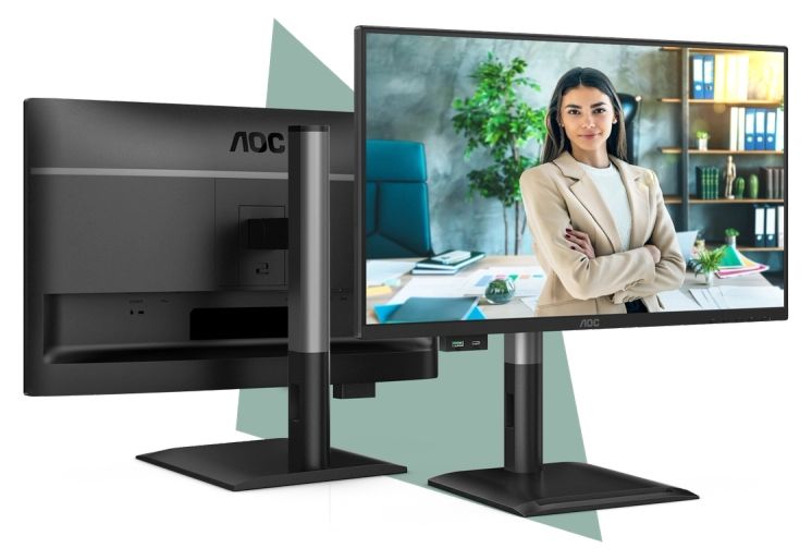 Монитор AOC – 24P4U, 23.8'', FHD, IPS, Anti-Glare, черен