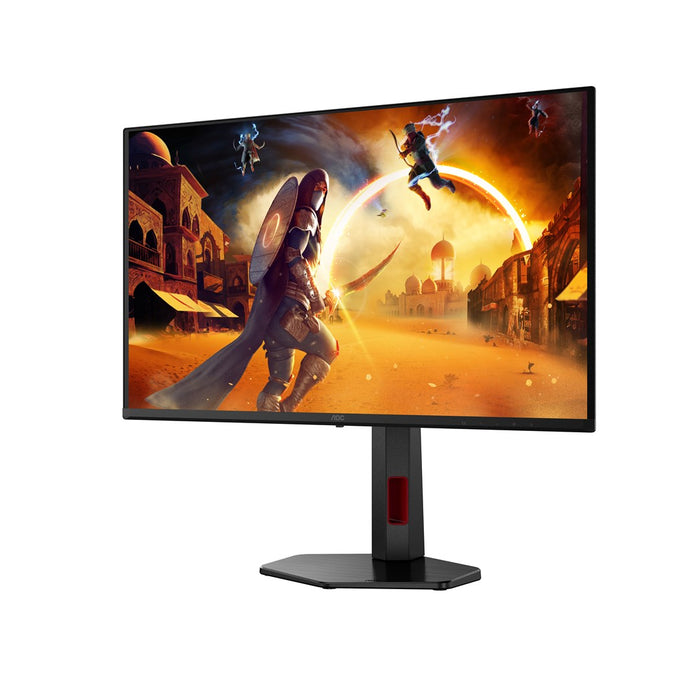 AOC G4 Q27G4SDR компютърен монитор 67.3 см (26.5") 2560 x 1440 пиксела Quad HD QD-OLED Черен, Червен