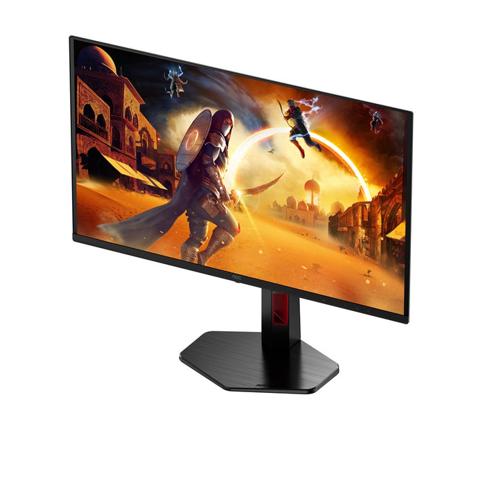 AOC G4 Q27G4SDR компютърен монитор 67.3 см (26.5") 2560 x 1440 пиксела Quad HD QD-OLED Черен, Червен