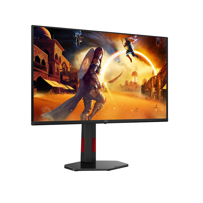 AOC G4 Q27G4SDR компютърен монитор 67.3 см (26.5") 2560 x 1440 пиксела Quad HD QD-OLED Черен, Червен