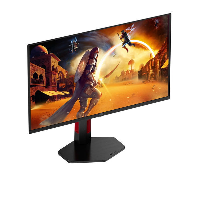 AOC G4 Q27G4SDR компютърен монитор 67.3 см (26.5") 2560 x 1440 пиксела Quad HD QD-OLED Черен, Червен