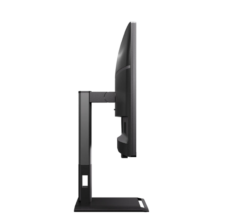 AOC Q27P4U, 27" IPS WLED, 2560x1440@120Hz, 4ms GtG, 350cd m2, 1500:1, DCR 50M:1, Adaptive Sync, FlickerFree, Anti Blue Light, 2Wx2, Наклон, Регулиране на височината, Завъртане, Въртене, 2xHDMI, DP, USB хъб