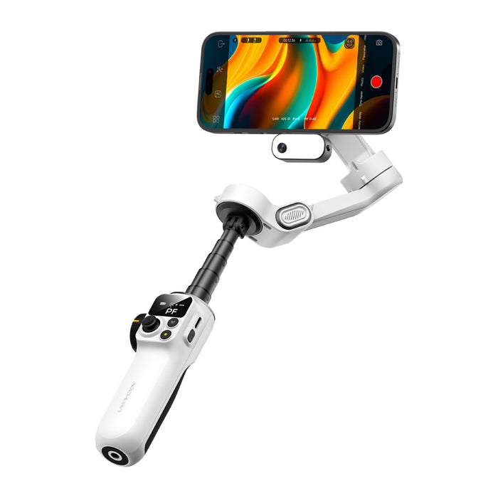 AOCHUAN P2 Gimbal с AI сензор (бял)