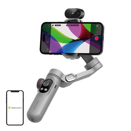 AOCHUAN X Pro Gimbal с AI сензори (сив)