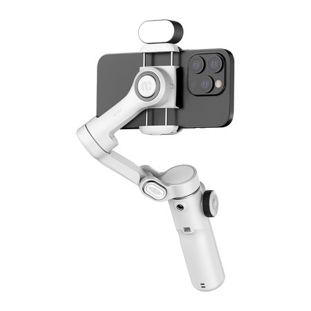 AOCHUAN X2 Gimbal с RGB осветление (бял)