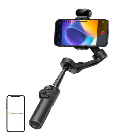 AOCHUAN X2 Gimbal с AI сензор (черен)