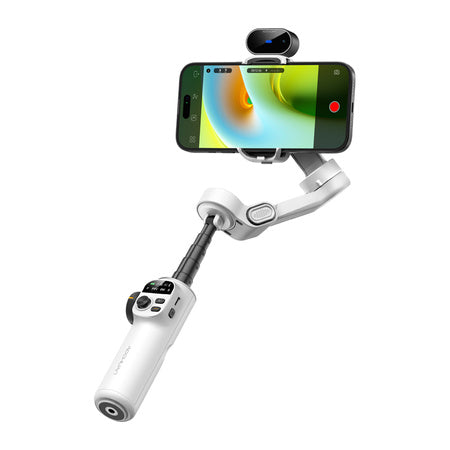 AOCHUAN X2 Gimbal с AI сензор (бял)