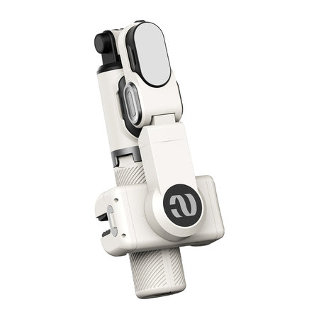 AOCHUAN M1 Pro Gimbal с RGB осветление (бял)