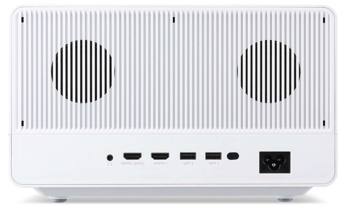 Мултимедиен проектор AOPEN - QU80GTV, 4K UHD, бял