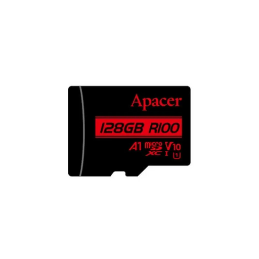 Apacer 128GB microSDHC/SDXC UHS-I U1 V10 A1 (1 адаптер)
