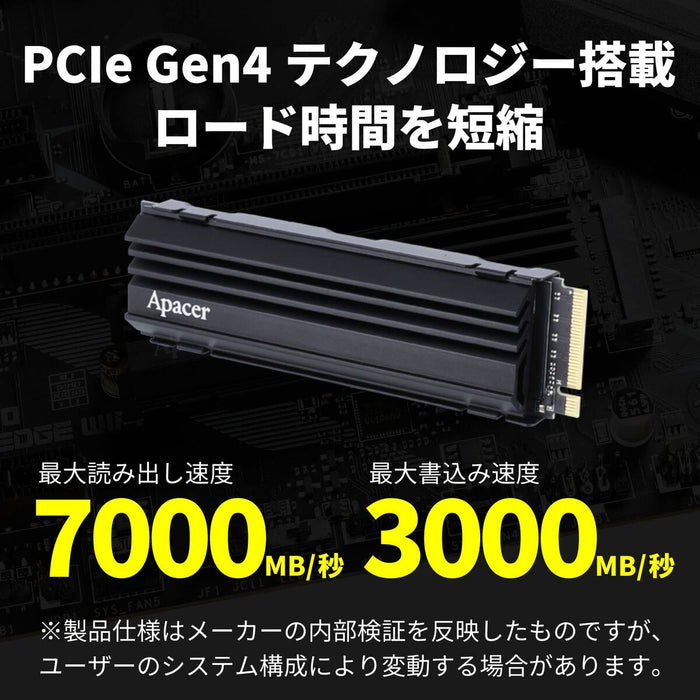 Твърд диск Apacer AP512GAS2280Q4U-1 512 GB SSD