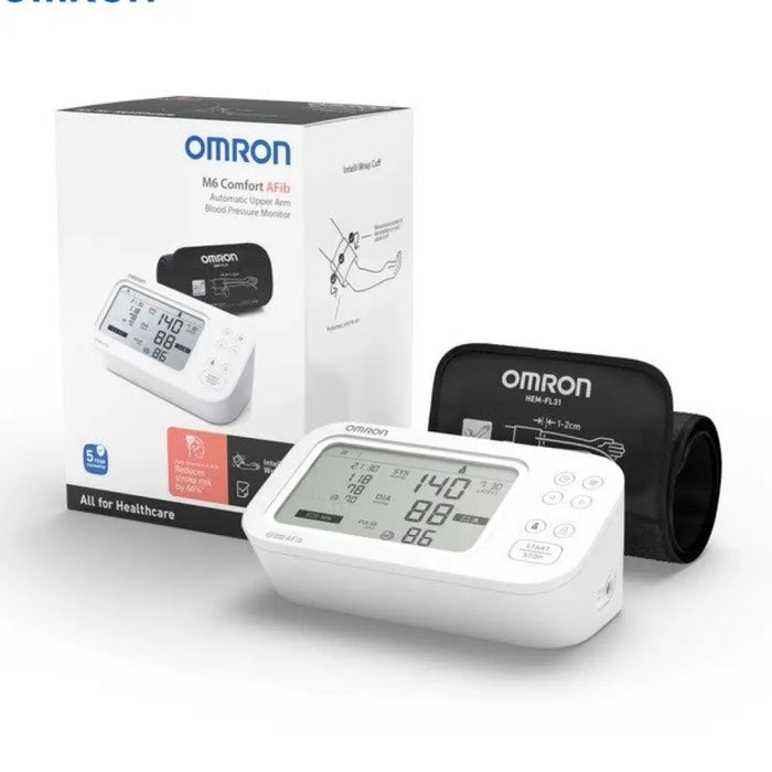 Апарат за кръвно налягане Omron M6 COMFORT AFIB за горната
