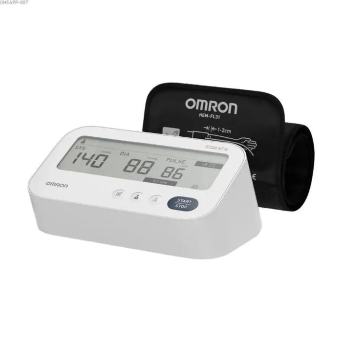 Апарат за кръвно налягане OMRON M3 COMFORT FIBI + захранване