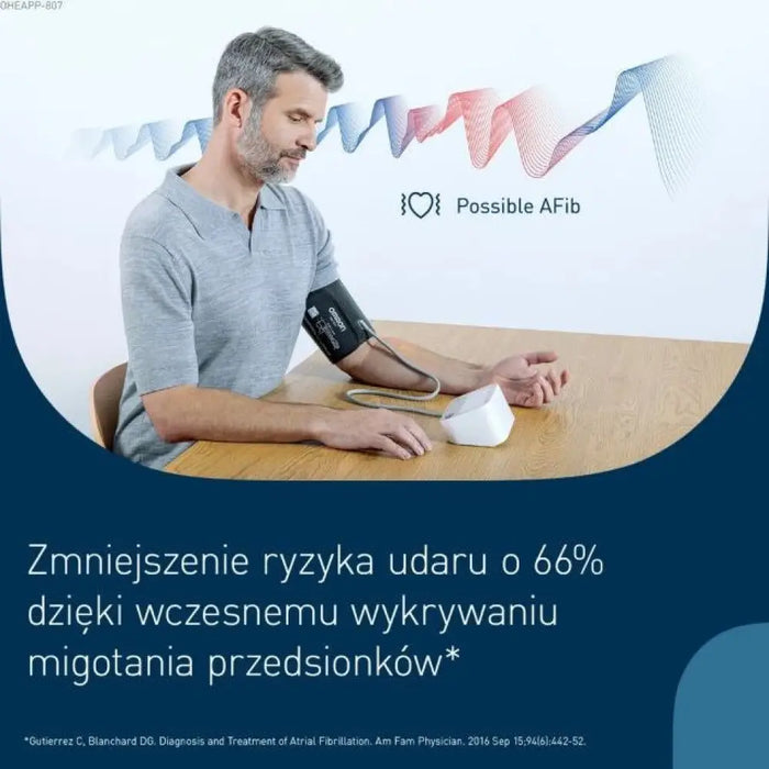 Апарат за кръвно налягане OMRON M3 COMFORT FIBI + захранване