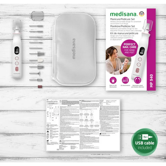 Апарат за маникюр/педикюр Medisana MP 940
