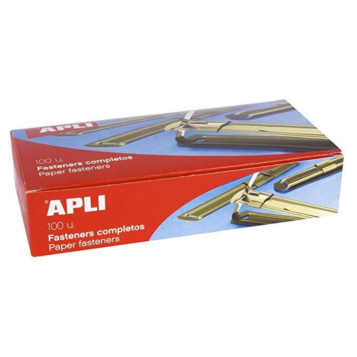 Закопчалка Apli Златен (25 броя)