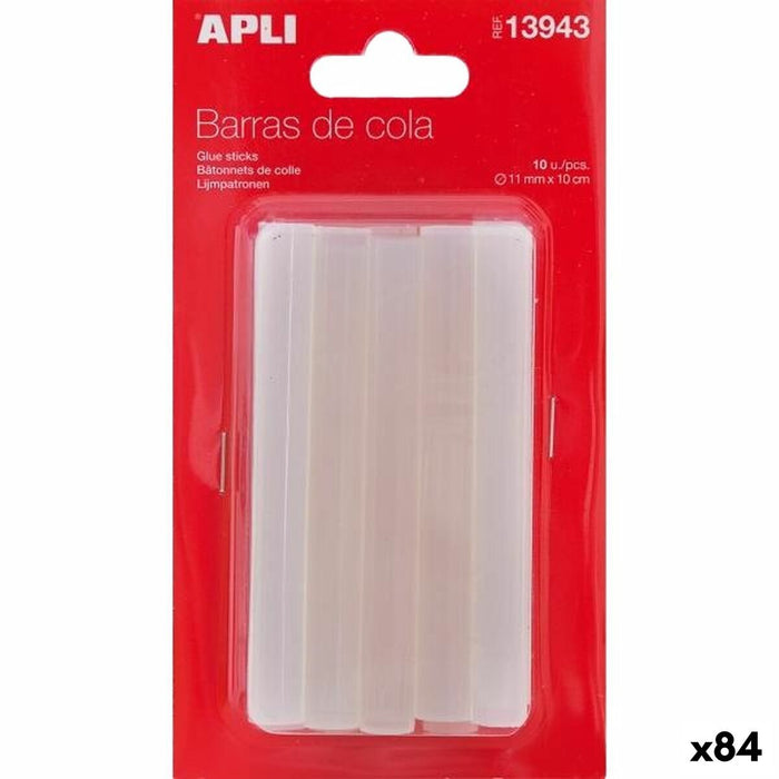 Топящи се лепилни пръчки Apli 10 Части (84 броя)