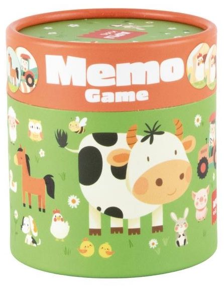 Детска мемори игра Apli Kids - Фермата, с 24 карти