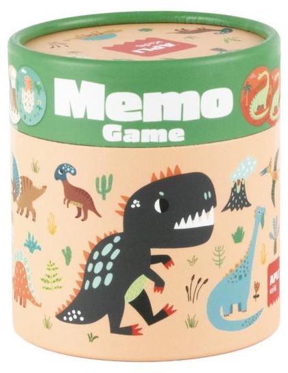 Детска мемори игра Apli Kids - Динозаври, 24 карти