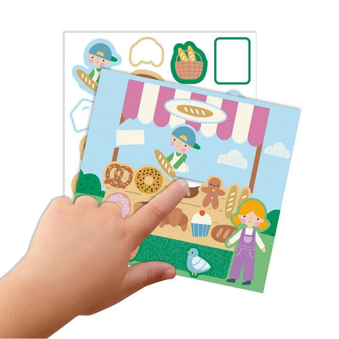 Творчески комплект със стикери Apli Kids - На пазара