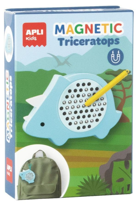 Магнитна дъска за рисуване Apli - Kids, Трицератопс