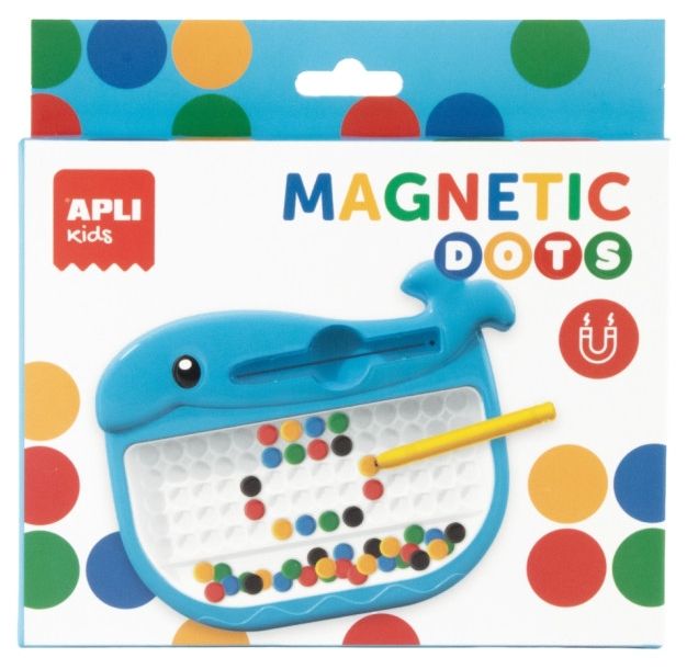 Магнитна игра Apli - Kids, Мини мозайка, Кит