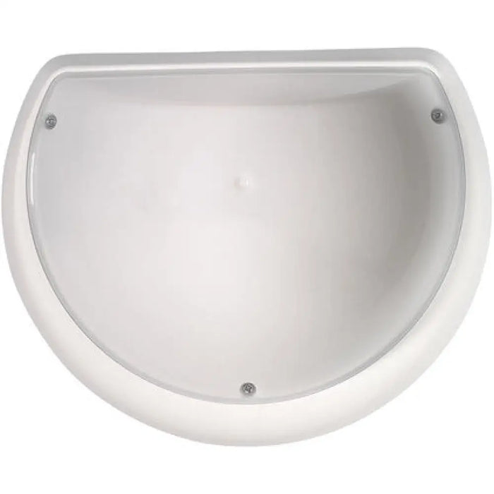 АПЛИК AQUA HALFMOON OPAL IP54 E27 БЯЛ ELMAK