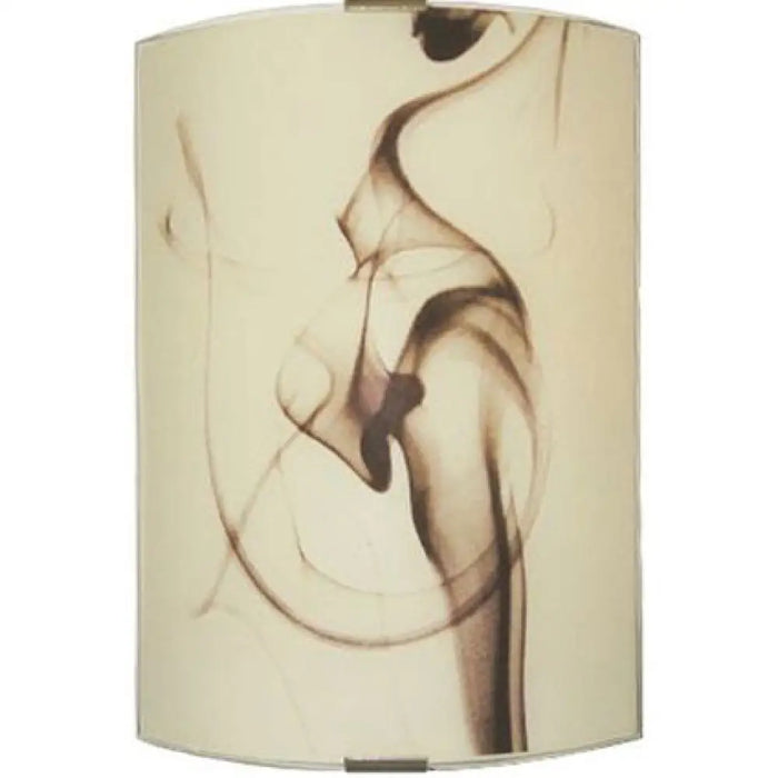 АПЛИК ДИМ КВАДРАТ 20Х29 ЕКРЮ/КАФЯВ LIGHTSTYLE ДИМ