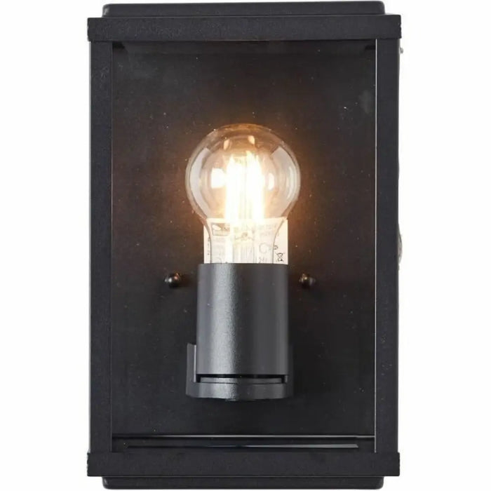 Аплик за стена Brilliant Gaia Черен Метал 60 W E27