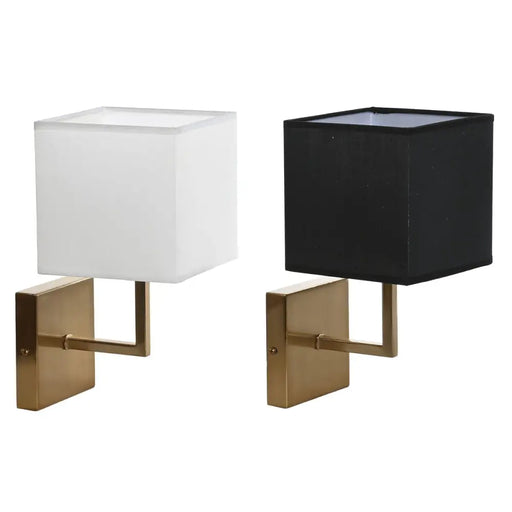 Аплик за стена DKD Home Decor Бял Черен Златен 50 W 220 V