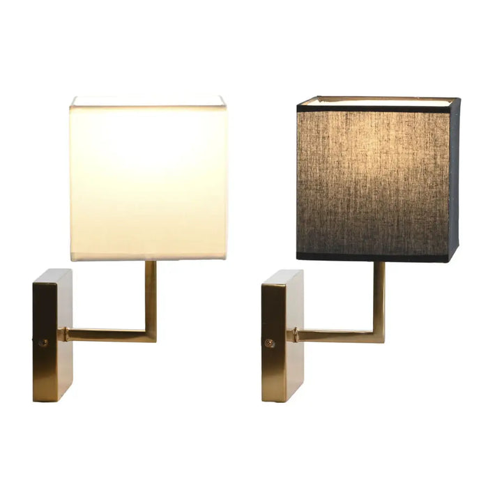 Аплик за стена DKD Home Decor Бял Черен Златен 50 W 220 V