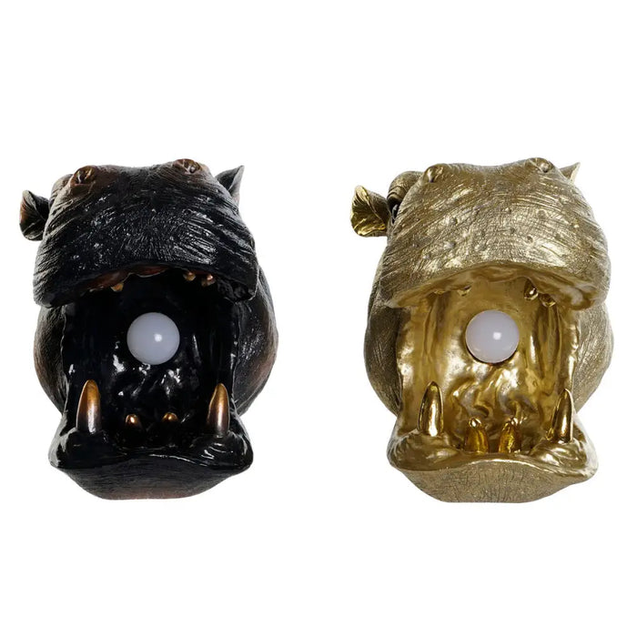 Аплик за стена DKD Home Decor Мед Златен 50 W Колониален