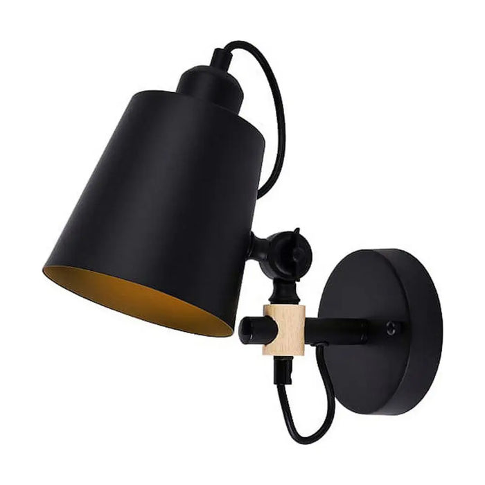 Аплик за стена EDM 32112 32112 Черен 60 W 220-240 V 25 x 27