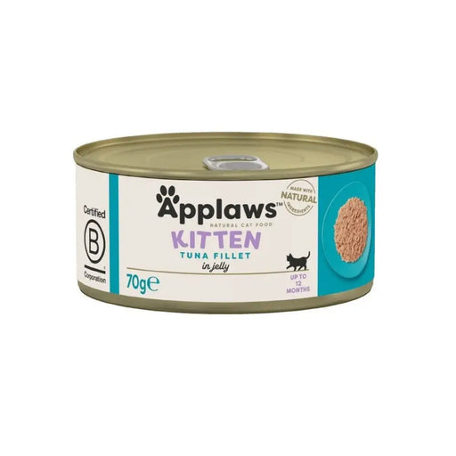 APPLAWS Kitten Филе от риба тон в желе - мокра котешка