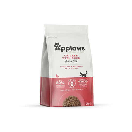 APPLAWS Пиле с патица - суха храна за котки - 2кг