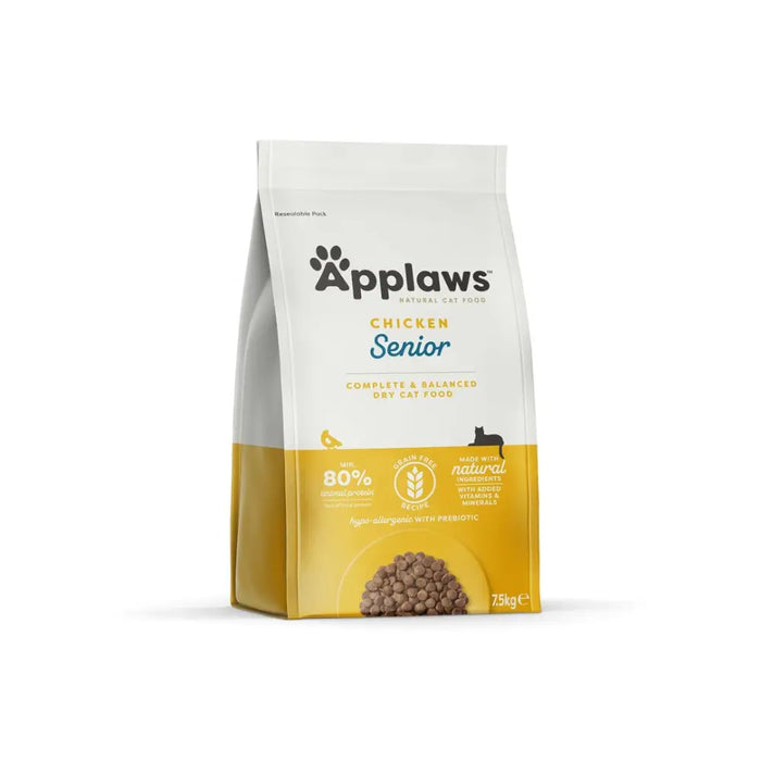 APPLAWS Senior Chicken - суха храна за котки - 7,5кг