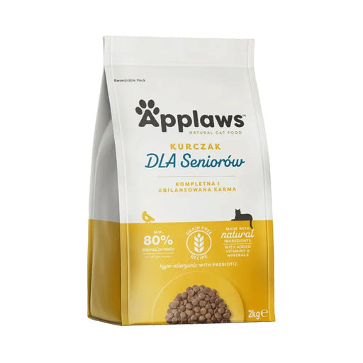 APPLAWS Senior Chicken - суха храна за котки - 2кг