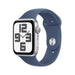 Apple Watch SE (2024) GPS 44mm Silver Alu Case Denim Sport
