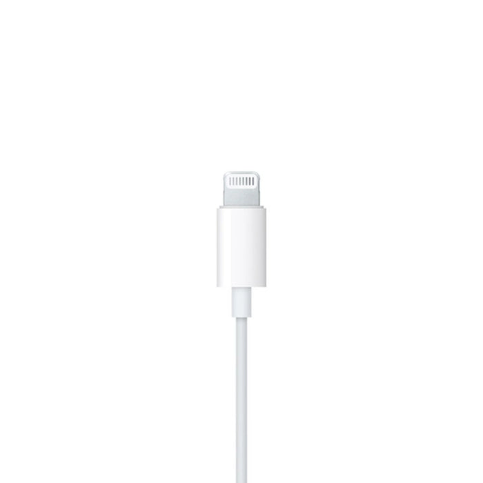 Слушалки Apple EarPods с Lightning накрайник за iPhone бели (EU Blister) (MMTN2ZM/A)