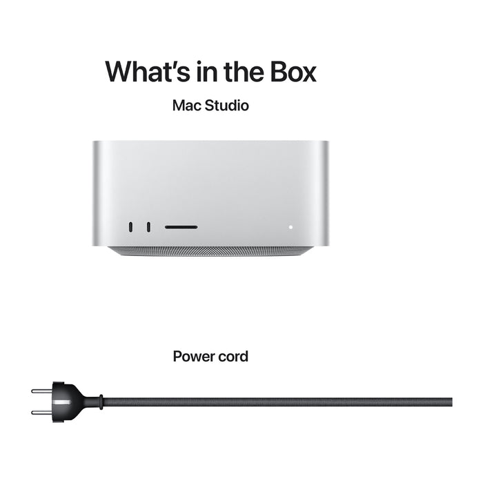 Настолен компютър APPLE STUDIO M5 MAX 18/32 MAC OS, SSD 512 GB, APPLE M5 MAX 18 CORE, APPLE 32 CORE GPU, RAM ПАМЕТ 36 GB