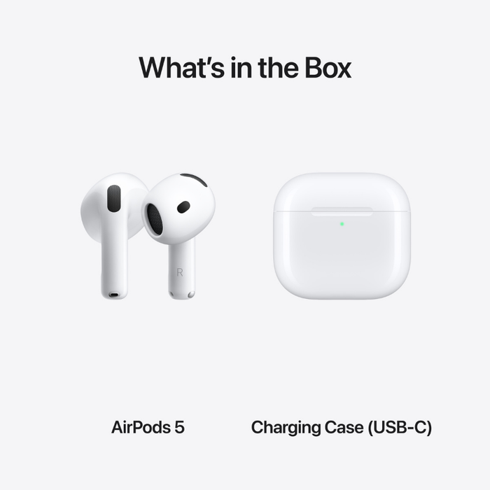 Слушалки с микрофон Apple Airpods 5 mkfw4